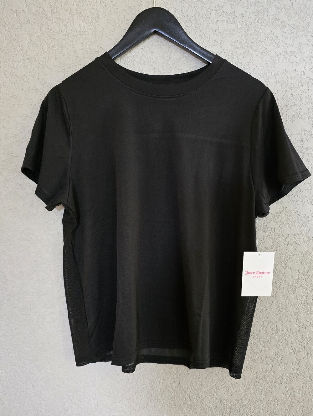 Juicy Couture Mesh Back Sport Shirt Size Large New